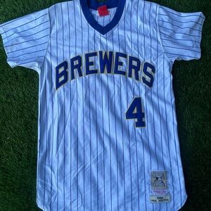Vintage brewers jersey 
Authentic Paul Molitor Mitchell and ness